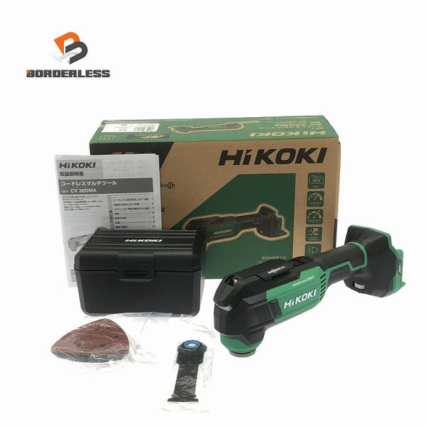 ☆未使用品☆HiKOKI ハイコーキ 36V コードレスマルチツール CV36DMA(NN) 本体のみ 電動工具 研磨 研削 切断 剝離136198 - 1
