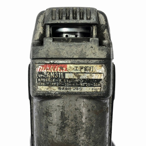 ☆中古品☆makita マキタ 38mm エア釘打機 AN311 ケース付 エア釘打ち機 ロール釘打機 ロール釘打ち機 コイルネイラ123398 - 8