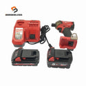☆中古品☆Milwaukee ミルウォーキー インパクトドライバ M18FQID バッテリ2個(18V3.0/5.0Ah) 充電器付き117079 - 1