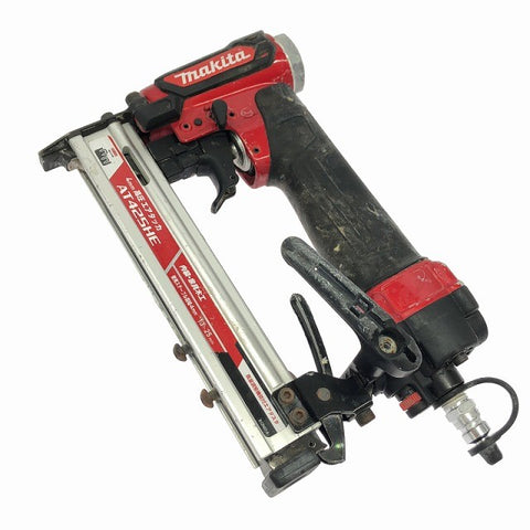 ☆中古品☆makita マキタ 高圧 エアタッカー AT425HE 赤 ステープル幅J線4mm 長さ25mm エアータッカー エア工具129707 - 0