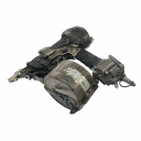 ☆中古品☆HiKOKI ハイコーキ 50mm 高圧 ロール釘打機 NV50HR2(S) パワー切り替え機構 エアダスタ付き エア工具 エアツール - 0