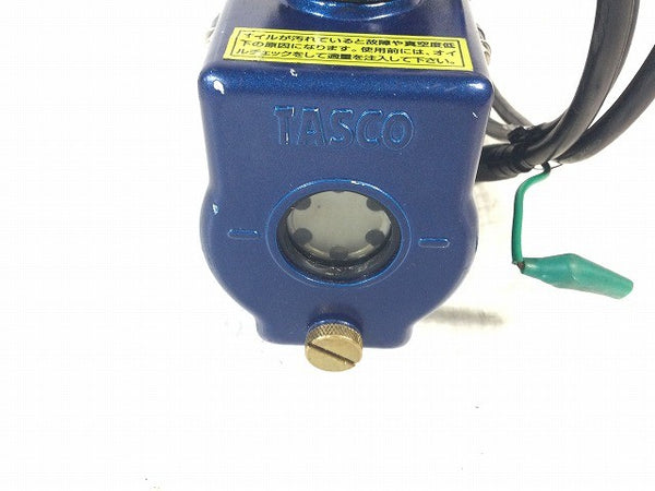 ☆中古品☆ TASCO タスコ 100V ウルトラミニツーステージ 真空ポンプ TA150SW オイル逆流防止弁125753 - 6