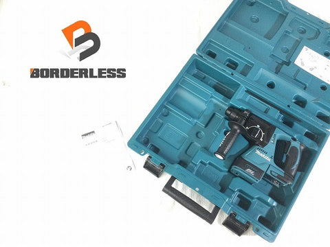 ☆未使用品☆ makita マキタ 18V 充電式ハンマドリル HR244DZK 本体＋ケース コードレス ハンマードリル 穴あけ 穿孔 電動工具126830