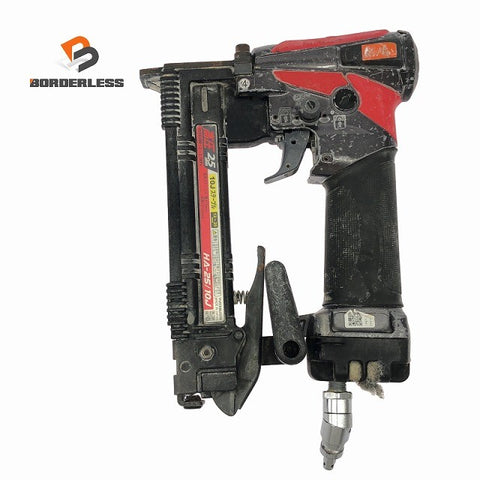 ☆中古品☆MAX マックス ステープル用エアネイラ HA-25/10J 幅10mm 長さ25mm エアタッカー エアータッカー 大工道具132329
