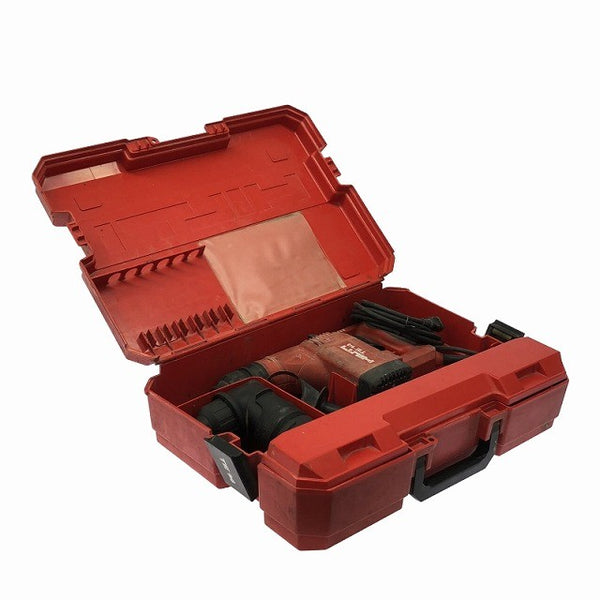 ☆中古品☆HILTI ヒルティ 100V ハンマードリル TE14 アングルチャック＋ケース付 コード式 ハンマドリル 穴あけ125491 - 2