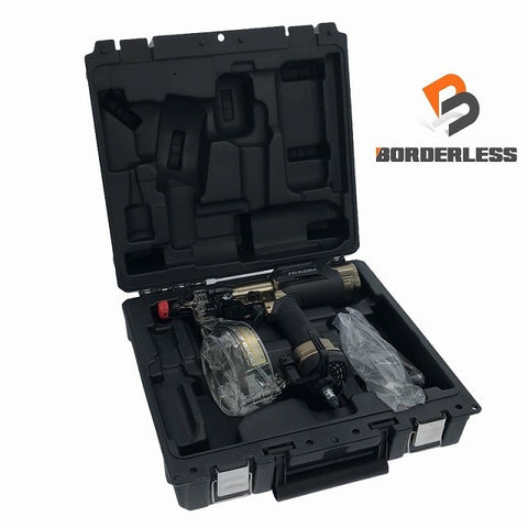 ☆未使用品☆ HiKOKI ハイコーキ 41mm 高圧 ねじ打機 WF4HS ハイゴールド ケース付 ねじ打ち機127648 - 0