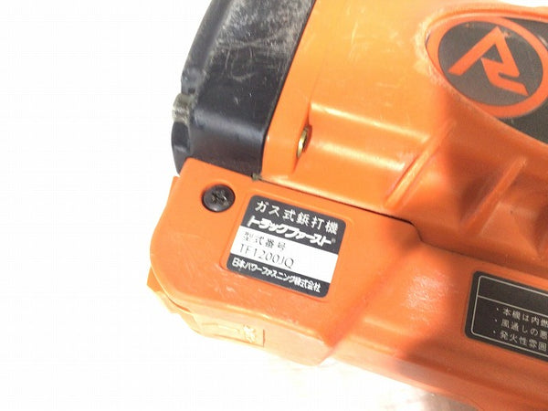☆中古品 2台セット☆JPF トラックファースト TRAKFAST ガス式鋲打機 TF1200JQ バッテリー3個 充電器 ケース付き107976 - 4