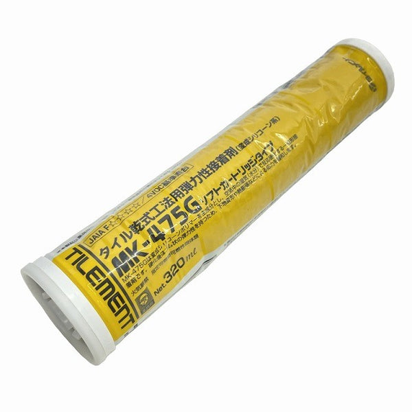 ☆未使用品2点セット☆TILEMENT タイルメント タイル乾式工法用弾力性接着剤 MK-475GPS 320ml/20本×2箱 ソフトカートリッジタイプ 116096 - 3
