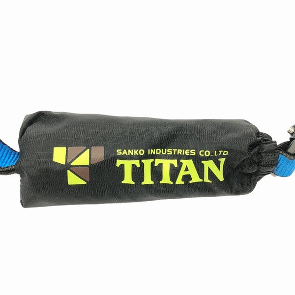 ☆未使用品ト☆TITAN タイタン 巻取式ランヤード シングル HL-HS-130-CC型 フルハーネス型・銅ベルト型兼用135166 - 9