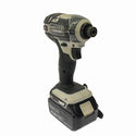 ☆中古品☆makita マキタ 18V 充電式インパクトドライバー TD149D 白/ホワイト バッテリ1個(18V3.0Ah) 充電器 ケース付 コードレス123072 - 5