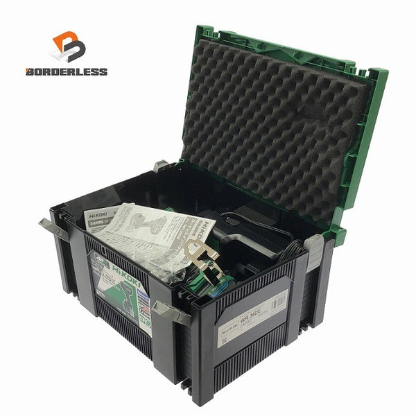 ☆未使用品☆ HiKOKI ハイコーキ 36V コードレスインパクトレンチ WR36DE 2XPSZ マルチボルト フルセット124160 - 1