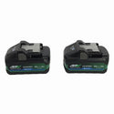☆未使用品2個セット☆HiKOKI ハイコーキ 純正マルチボルトバッテリー BSL36B18BX(36V/4.0Ah,18V/8.0Ah) Bluetooth付 蓄電池129915 - 9