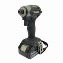 ☆中古品☆makita マキタ 18V 充電式インパクトドライバー TD173D バッテリー2個(18V 6.0Ah)付き ※充電回数14回と40回 締付け - 4