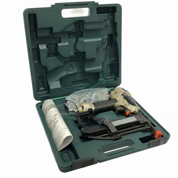 ☆中古品☆HITACHI 日立工機 常圧 フロア用タッカー N5004MF ケース付 幅4mm 長さ50mm フロアタッカー エアタッカー133181 - 2