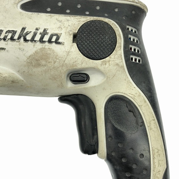 ☆中古品☆makita マキタ 14.4V 16mm 充電式ハンマドリル HR162D 白 充電器(DC18RA)付 コードレス ハンマードリル 穴あけ - 9