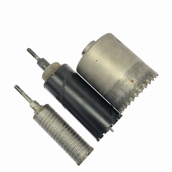 ☆中古美品 保管品3点セット☆ミヤナガ 振動用コアドリルSコア PCSW120C unika 乾式ダイヤDC ハウスB.M 乾式鉄筋コンクリート用118048 - 5