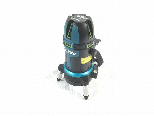 ☆未使用品☆makita マキタ 10.8V 充電式屋内・屋外兼用墨出し器 SK507GDN 本体+受光器(LDG-6)パーツ+ケース レーザー墨出し器130249 - 4