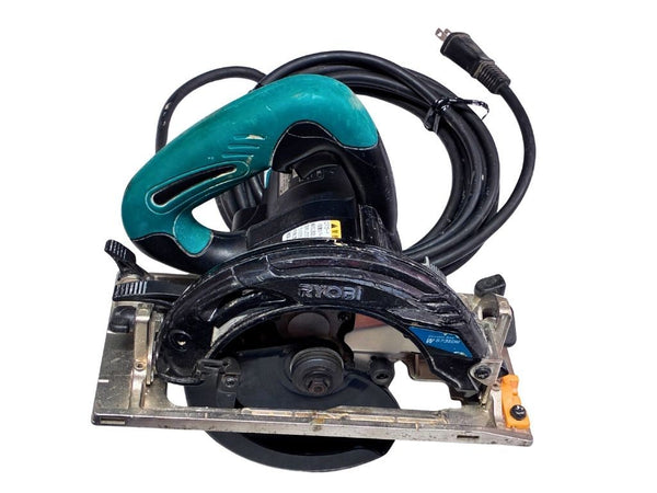 ☆中古品5点セット☆ makita マキタ ディスクグラインダー 9533B 電子ジグソー 4342FCT スーパーミゾキリ 3801-A RYOBI リョービ マルノコ W-573EDM  日立 インパクトレンチ WH14135127 - 8
