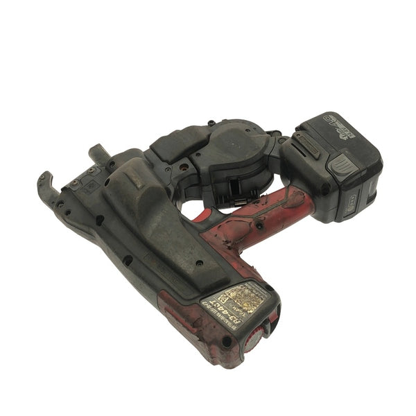 ☆中古品☆MAX マックス リバータイヤ 鉄筋結束機 14.4V RB-440T-B2CA/1440A バッテリー2個 充電器 ケース付 TWINTIER ツインタイア119447 - 7