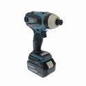 ☆未使用品☆ makita マキタ 18V 4モードインパクトドライバー TP141DRGX 青/ブルー バッテリー2個(6.0Ah)充電器 ケース付131949 - 5