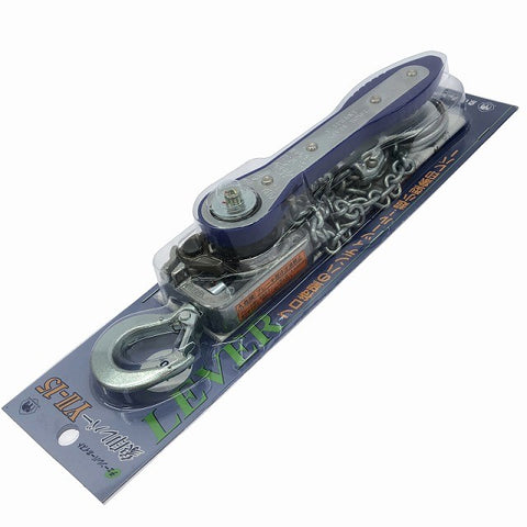 ☆未使用品☆ELEPHANT エレファント 象印チェンブロック チェーンレバーホイスト Y2-15 荷重150Kg 揚程1.0m レバーブロック128145 - 0
