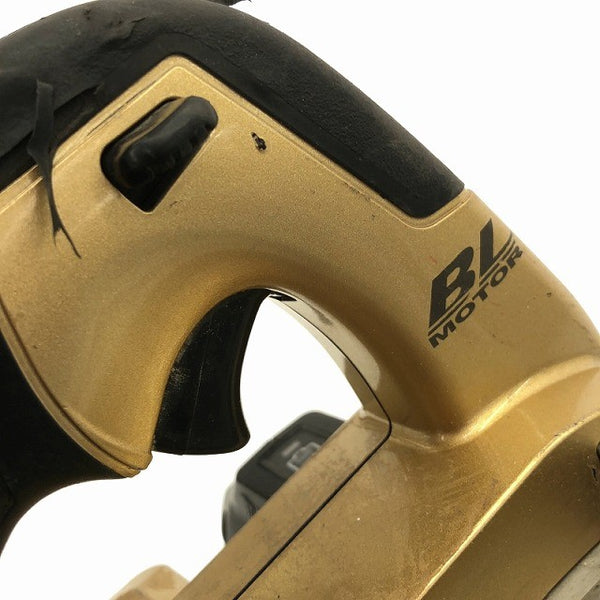 ☆中古品※コメント必読☆makita マキタ 18V 125mm 充電式マルノコ HS471D ゴールド バッテリ1個(18V 5.0Ah) コードレス 丸鋸 木工118567 - 8