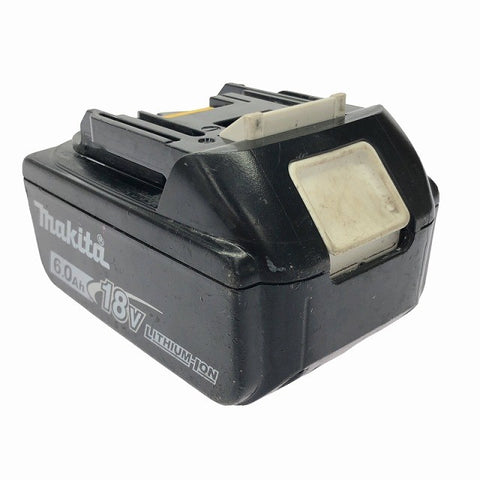 ☆中古品※充電回数29回☆makita マキタ 18V 6.0Ah 純正リチウムイオンバッテリー BL1860B 残量表示付 蓄電池 充電池 雪マーク 116579 - 0