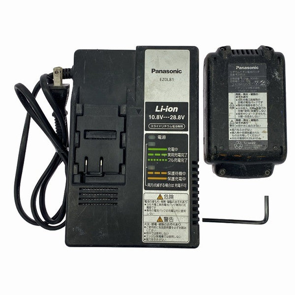 ☆中古品☆Panasonic パナソニック 14.4V/18V 充電全ネジカッター EZ45A8 バッテリー1個(18V 5.0Ah) 充電器 ケース付130518 - 10