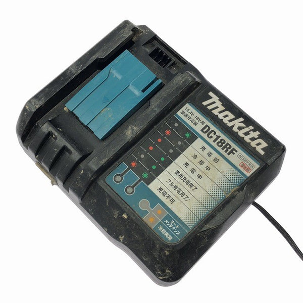 ☆中古品☆makita マキタ 14.4V/18V 純正 急速充電器 DC18RF リチウムイオンバッテリー用 リチウムイオン電池用135216 - 5