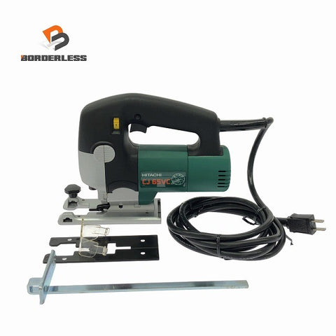 ☆比較的綺麗です☆HITACHI 日立工機 100V 65mm 電子ジグソー CJ65VC 電動工具 切断 木工128277