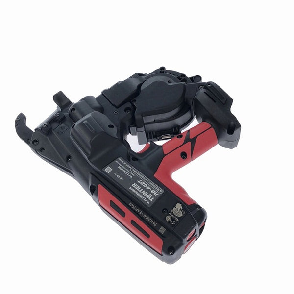☆未使用品☆MAX マックス 14.4V 鉄筋結束機 ツインタイア RB-442T-B2C/1450A バッテリー2個(5.0Ah)充電器+ケース - 7