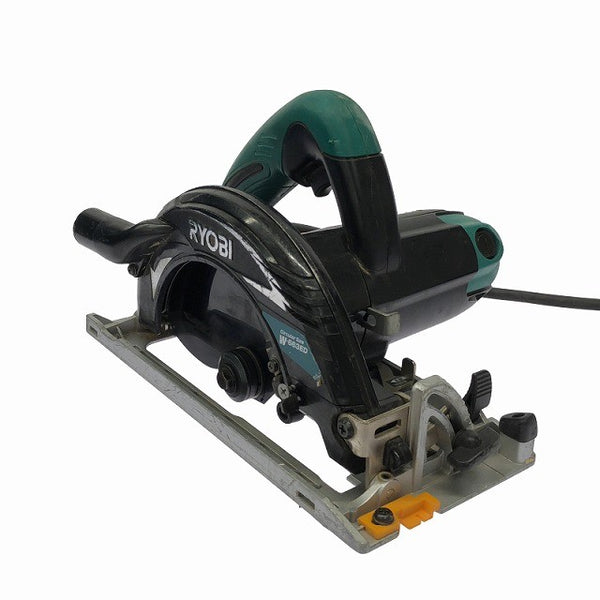 ☆中古品☆RYOBI リョービ 100V 165mm 電子丸ノコ W-663ED 左傾斜仕様 集じんノズル付 コード式  電子丸鋸 切断機128566 - 5