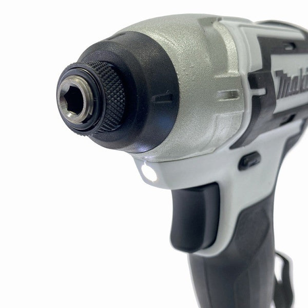 ☆未使用品☆makita マキタ 10.8V 充電式インパクトドライバ TD110DSHSW 白 バッテリー1個(10.8V 1.5Ah) 充電器 ソフトケース付129729 - 8