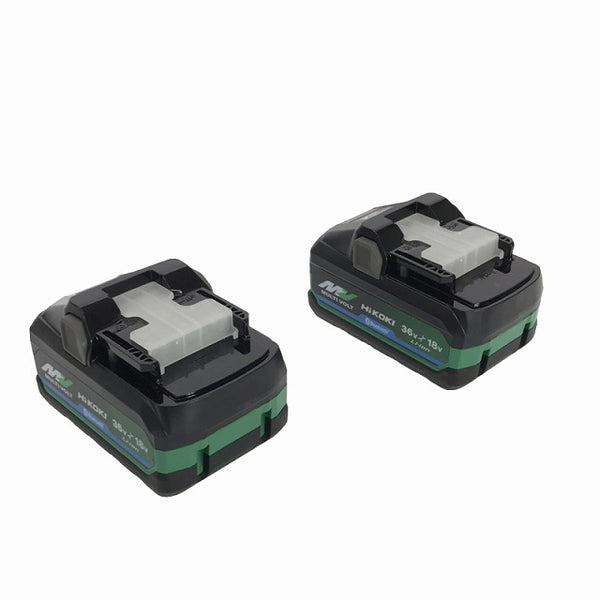 ☆未使用品2個セット☆HiKOKI ハイコーキ 純正マルチボルトバッテリー BSL36B18BX Bluetooth付き第2世代 蓄電池108359 - 5