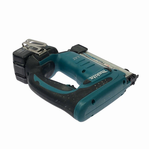 ☆中古品☆makita マキタ 14.4V 充電式タッカ ST420D バッテリ2個(3.0Ah)充電器 ケース付き コードレス タッカー130446 - 6