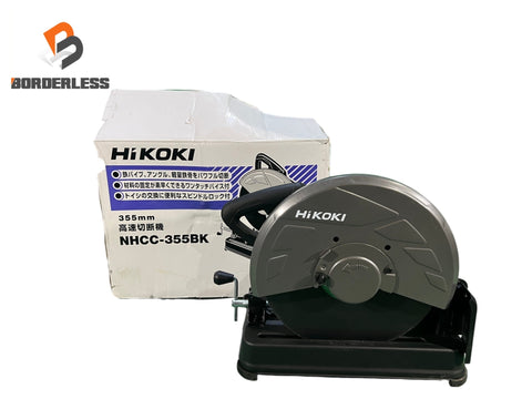 ☆美品☆HiKOKI ハイコーキ 100V 355mm 高速切断機 NHCC-355BK 電動工具 鉄工 工機ホールディングス133063