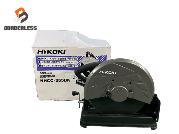 ☆美品☆HiKOKI ハイコーキ 100V 355mm 高速切断機 NHCC-355BK 電動工具 鉄工 工機ホールディングス133063 - 1
