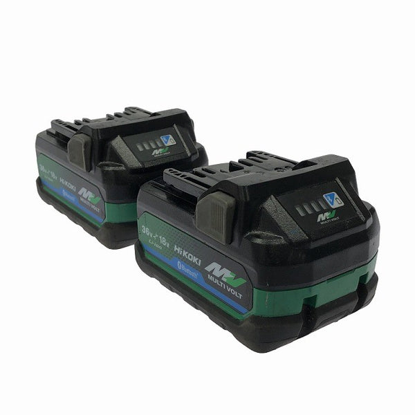 ☆中古品2点☆HiKOKI ハイコーキ 36V 2.5Ah 純正 マルチボルトバッテリー BSL36A18BX Bluetooth リチウムイオン 蓄電池130812 - 3
