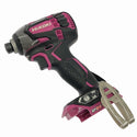 ☆中古比較的綺麗☆HiKOKI ハイコーキ 14.4V コードレスインパクトドライバー WH14DDL2 赤/レッド 本体のみ 充電式 バッテリー式131927 - 2