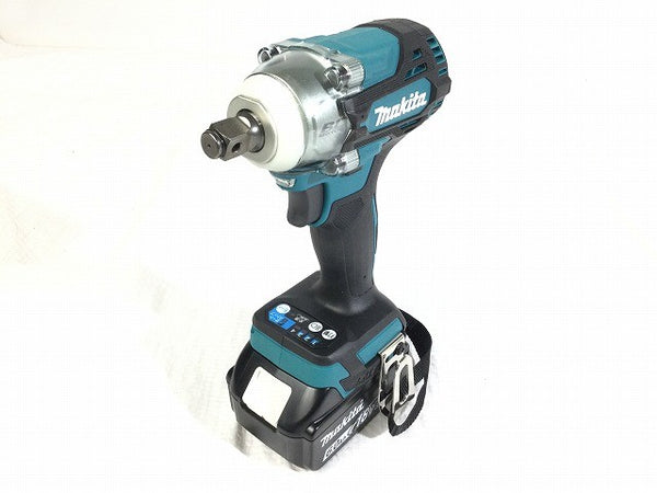 ☆未使用品☆makita マキタ 18V 充電式インパクトレンチ TW300DRGX バッテリ2個(18V6.0Ah) 充電器 ケース付 コードレス133108 - 7