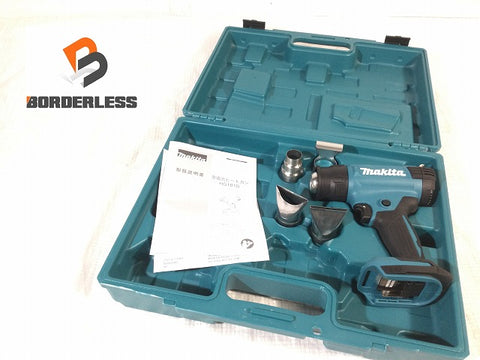 ☆美品☆makita マキタ 18V 充電式ヒートガン HG181DZK 本体+ケース アタッチメント ホットエアガン 設定温度 ～550度