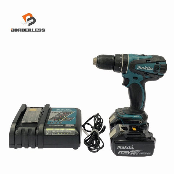 ☆比較的綺麗☆makita マキタ USAモデル 18V 充電式震動ドライバドリル XPH01 バッテリ2個(3.0Ah) 充電器付 振動ドライバドリル129993 - 1