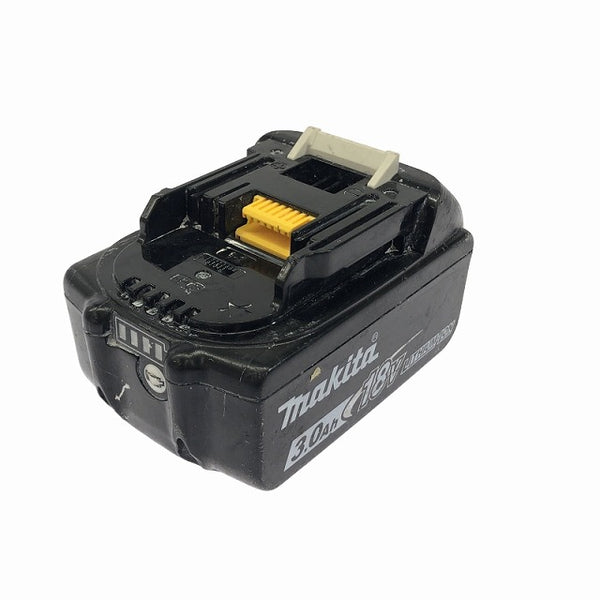 ☆中古品☆makita マキタ 18V 3.0Ah 純正 リチウムイオンバッテリー BL1830B 残量表示付 蓄電池 充電池 充電回数78回113511 - 4
