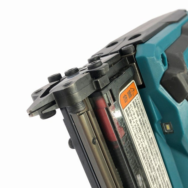 ☆比較的綺麗☆makita マキタ 18V 35mm 充電式ピンタッカー PT353DZK 本体＋ケース付 コードレス ピンネイラ ピン釘打機 電動工具134938 - 8