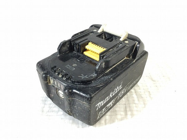 ☆中古品2個セット☆makita マキタ 18V 6.0Ah 純正リチウムイオンバッテリー BL1860B 急速充電対応 残量表示付 雪マーク129162 - 4