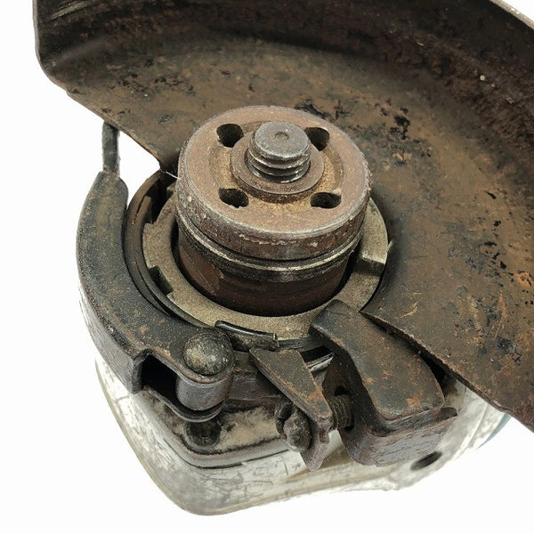 ☆中古品☆makita マキタ 18V 100mm 充電式ディスクグラインダー GA408D バッテリ1個(18V3.0Ah)付 コードレス ディスクサンダー - 6