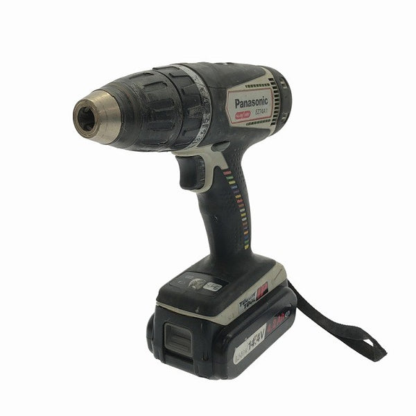 ☆中古品☆Panasonic パナソニック 14.4V/18V 充電ドリルドライバー EZ74A1 本体+バッテリー(14.4V 4.2Ah)+充電器117581 - 2