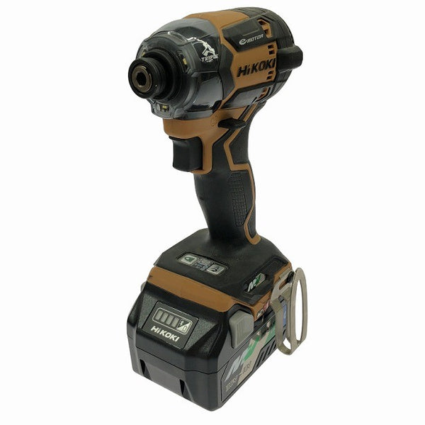 ☆未使用品☆HIKOKI ハイコーキ 36V コードレスインパクトドライバー WH36DC(2XPS)(GC) 限定色グランドキャメル フルセット132955 - 4
