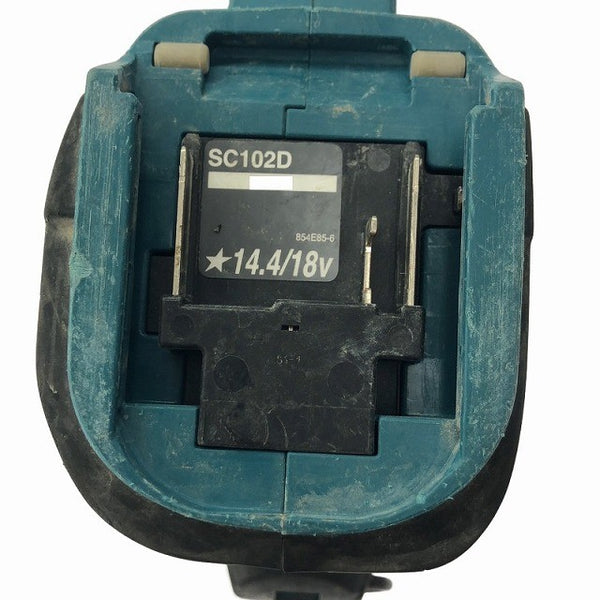 ☆中古品☆makita マキタ 14.4V/18V 充電式全ネジカッター SC102D バッテリ1個(BL1860B ※24回) 全ねじカッター138238 - 7