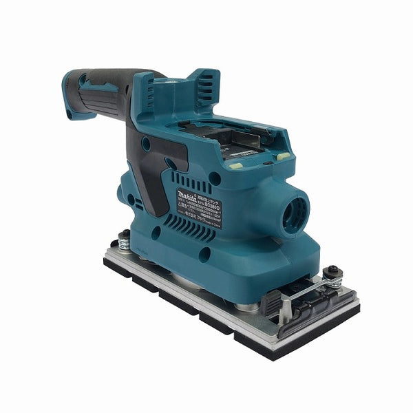 ☆未使用品☆makita マキタ 18V 充電式仕上サンダー BO380DZ バッテリー1個(18V 6.0Ah) 充電器 コードレス 仕上げサンダー - 3